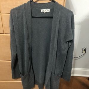 Gray Cardigan